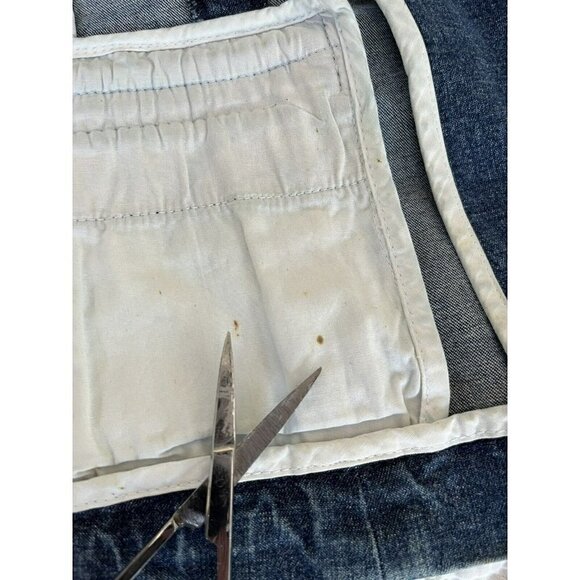 Maxazria Collection Denim Jean Jacket Floral Embroidered - Picture 11 of 12